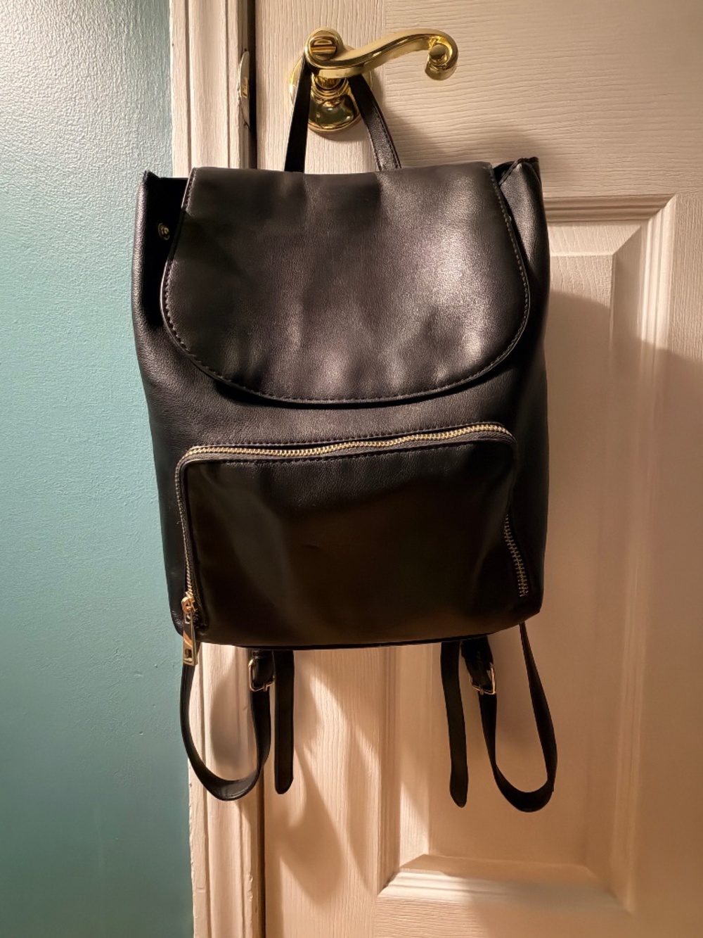 Forever 21 faux leather mini backpack